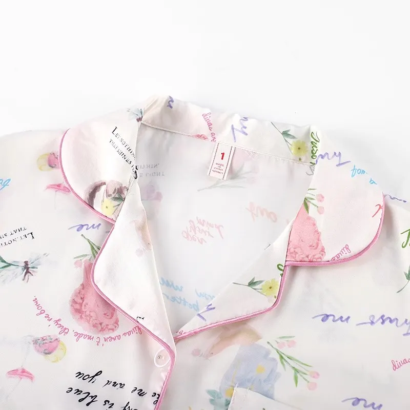 Ta Yan Pajama Set Women's White-4