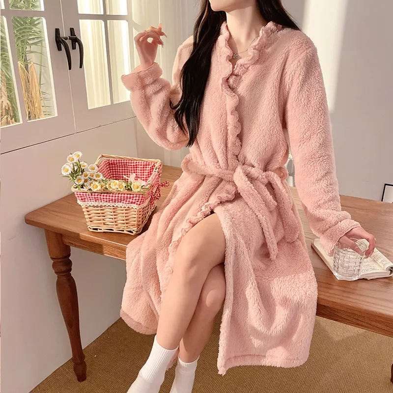 Ta Yan Winter Bath Robes Women's-2