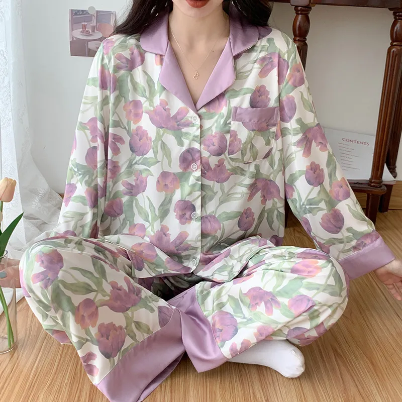 Ta Yan Pajama Set Women's Purple-3