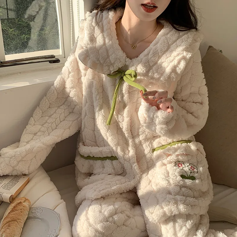 Ta Yan Pajama Set Women's Apricot-4