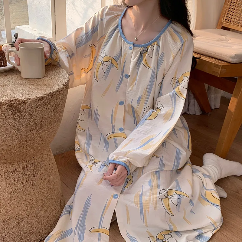 Ta Yan Nightgown Women's Image Color-1