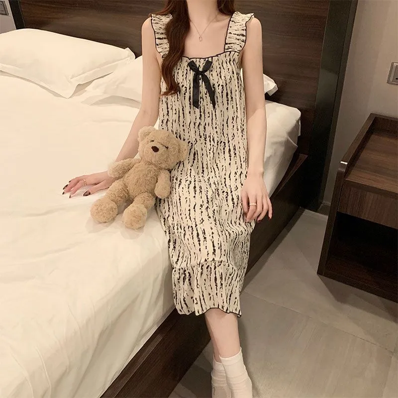 Ta Yan Nightgown Women's Apricot-4