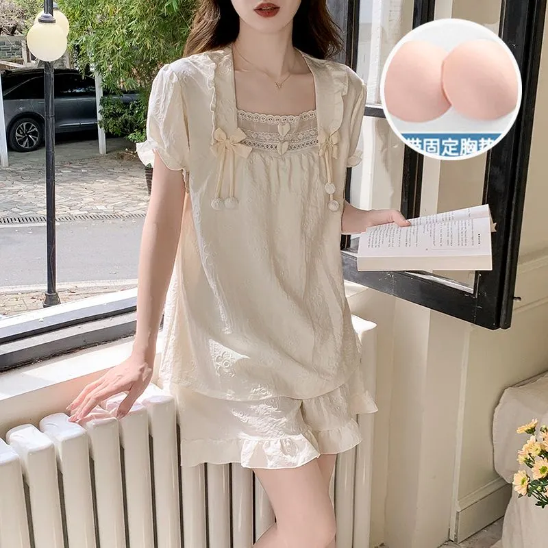 Ta Yan Pajama Set Summer Women's-2