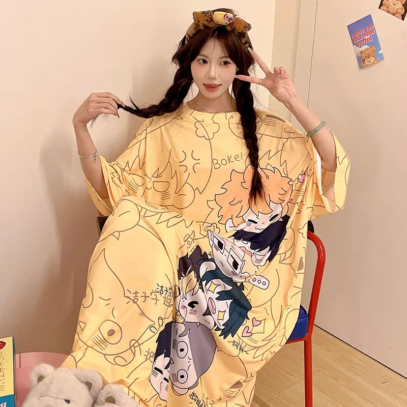Ta Yan Nightgown Women's Yellow-4