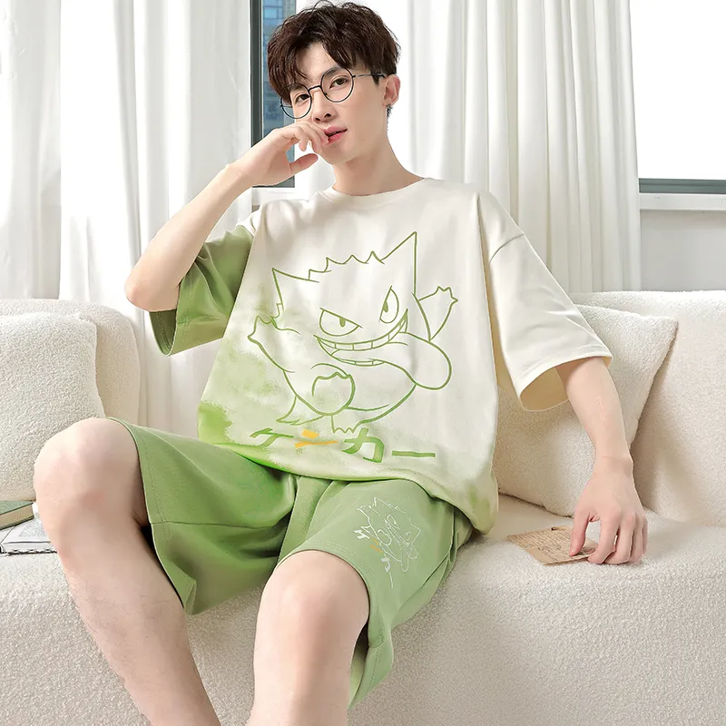 Ta Yan Pajama Set Men's 2 Piece Set-5