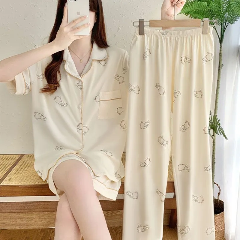 Ta Yan Pajama Set Women's Apricot-2