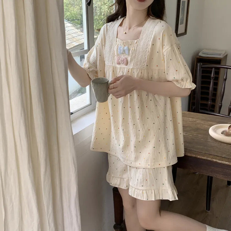 Ta Yan Pajama Set Women's Apricot-4