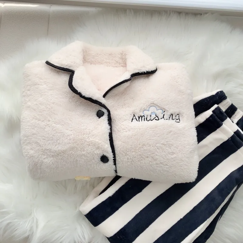 Ta Yan Pajama Set Women's White-10
