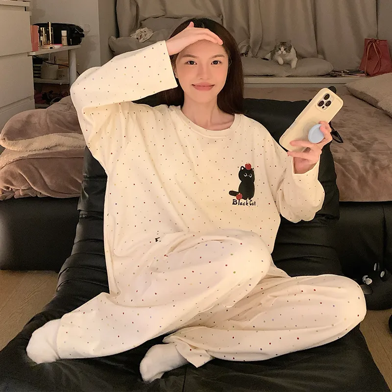Ta Yan Pajama Set Women's Apricot-1