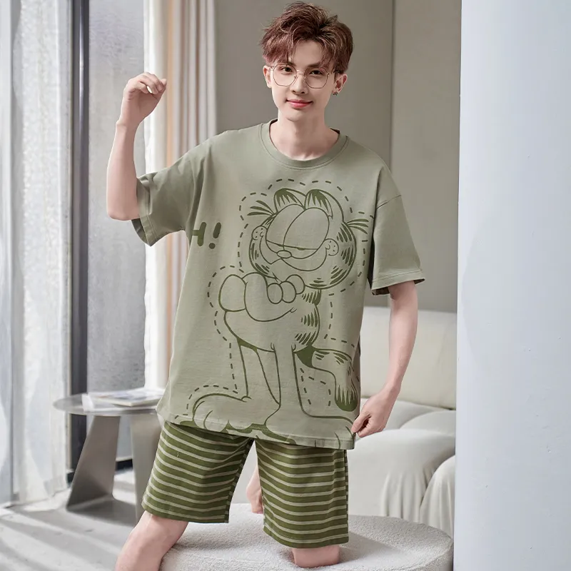 Ta Yan Pajama Set Men's 2 Piece Set-5