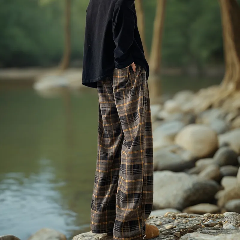 DUNHUANG ART INSTITUTE Casual Pants Unisex-9