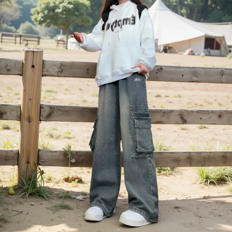 DUNHUANG ART INSTITUTE Jeans Unisex-8