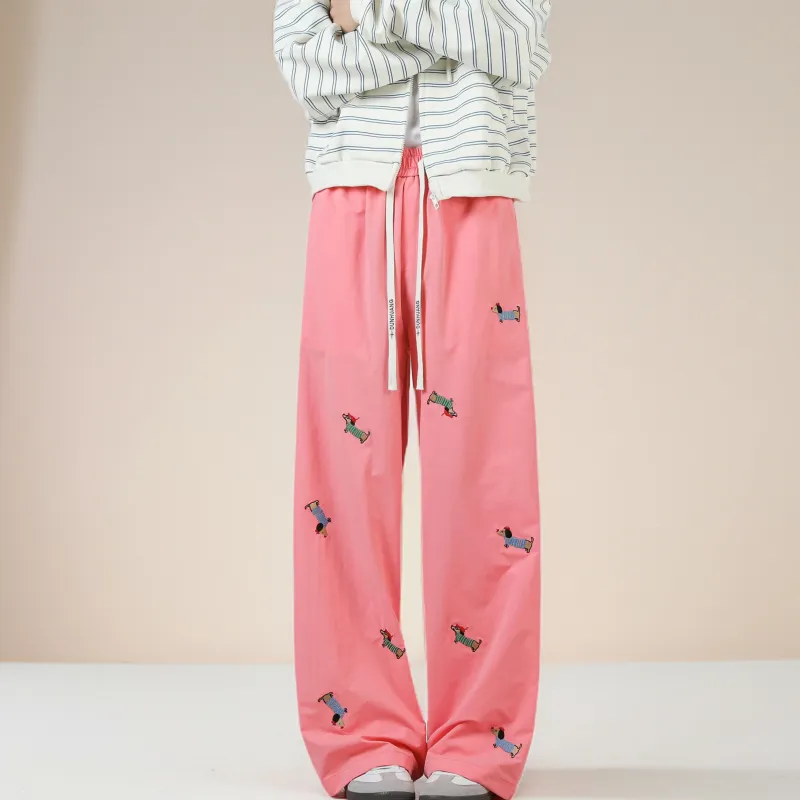 DUNHUANG ART INSTITUTE Casual Pants Unisex-11