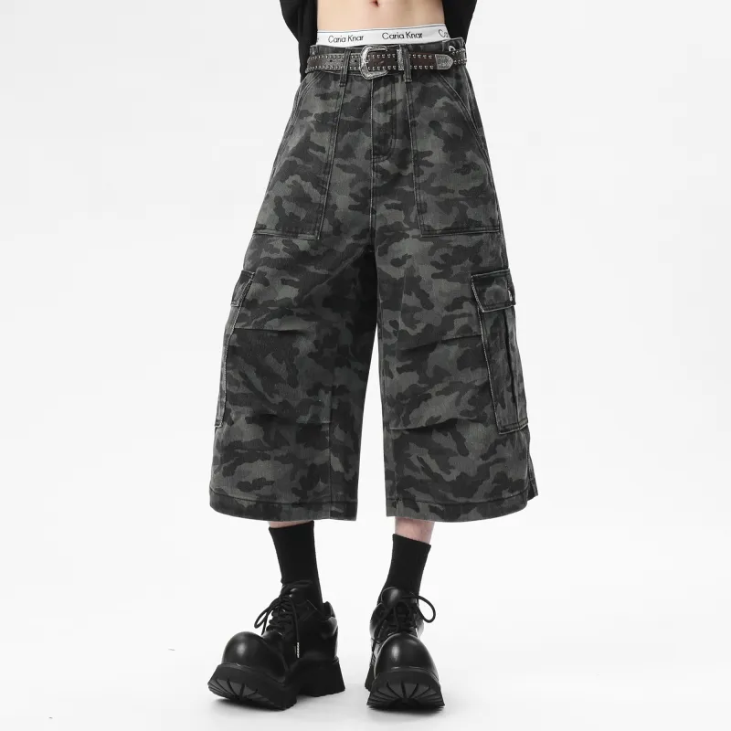 DUNHUANG ART INSTITUTE Cargo Shorts Unisex-5