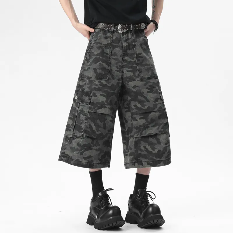 DUNHUANG ART INSTITUTE Cargo Shorts Unisex-3
