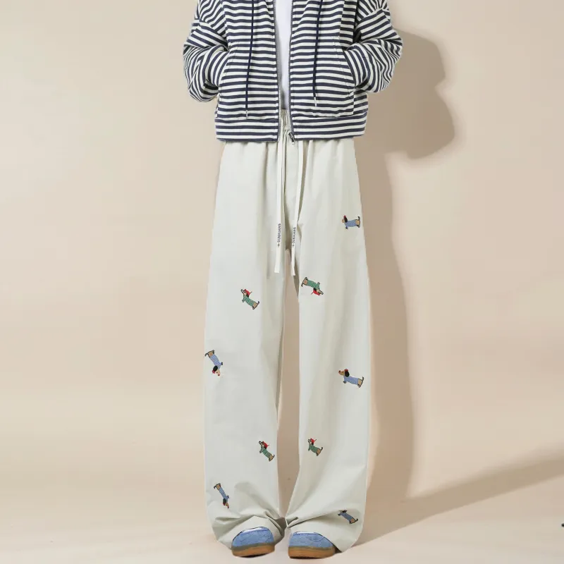 DUNHUANG ART INSTITUTE Casual Pants Unisex-17