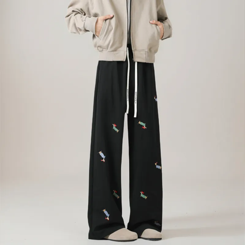 DUNHUANG ART INSTITUTE Casual Pants Unisex-4