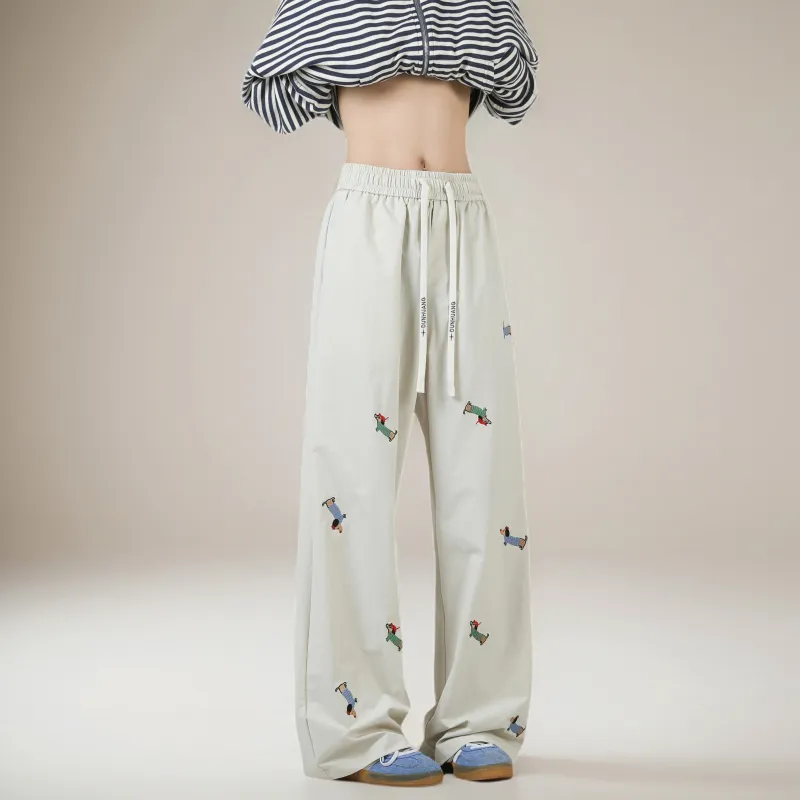 DUNHUANG ART INSTITUTE Casual Pants Unisex-14