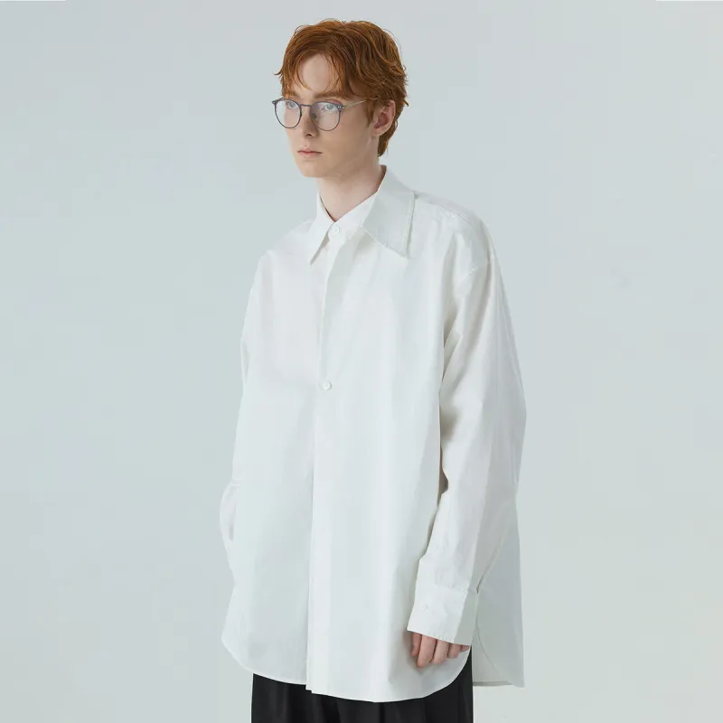 TOKUHON Shirts Men White-3
