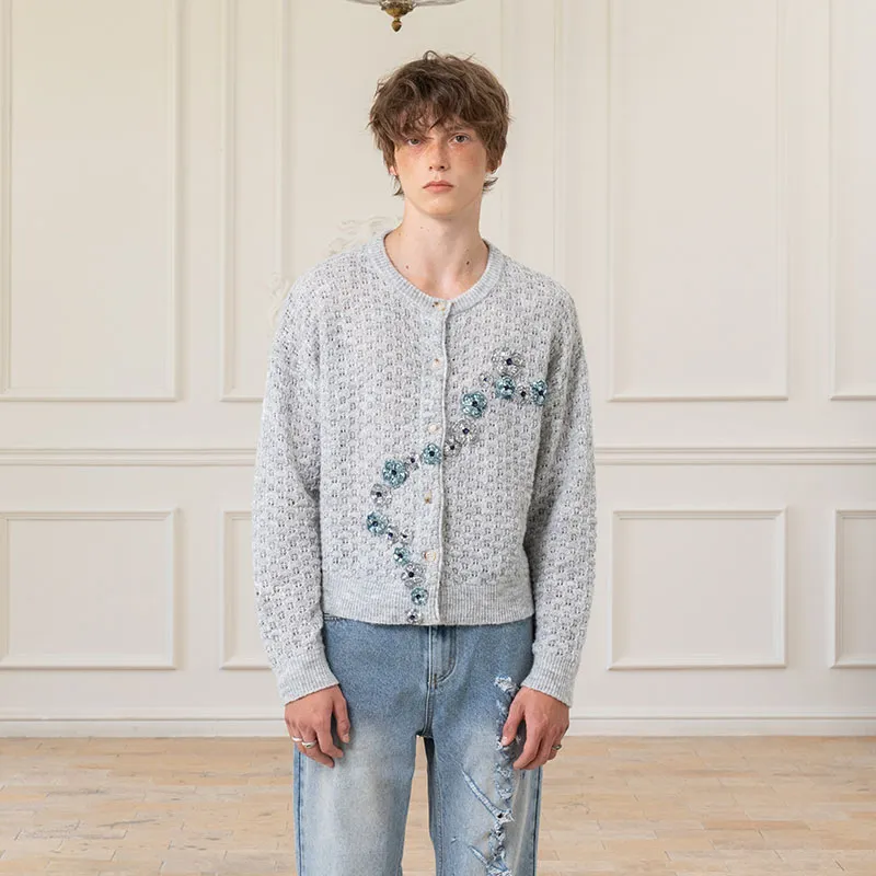 MEGALAXY Knitwear Unisex Light Gray-4