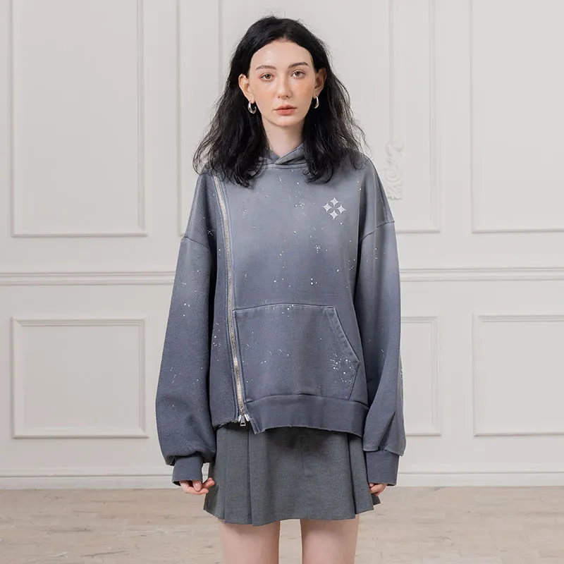 MEGALAXY Sweatshirt Unisex Gray-4
