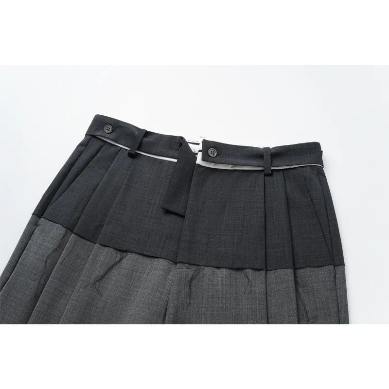MEGALAXY Suit Trousers Unisex Gray-2