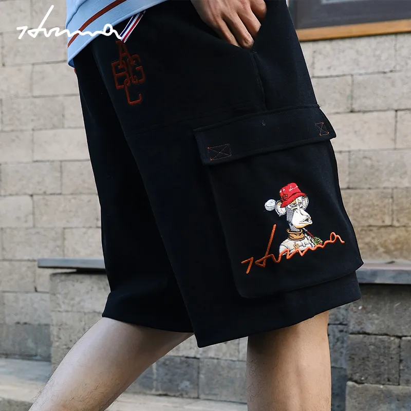 HONMA Casual Shorts Men Black-4