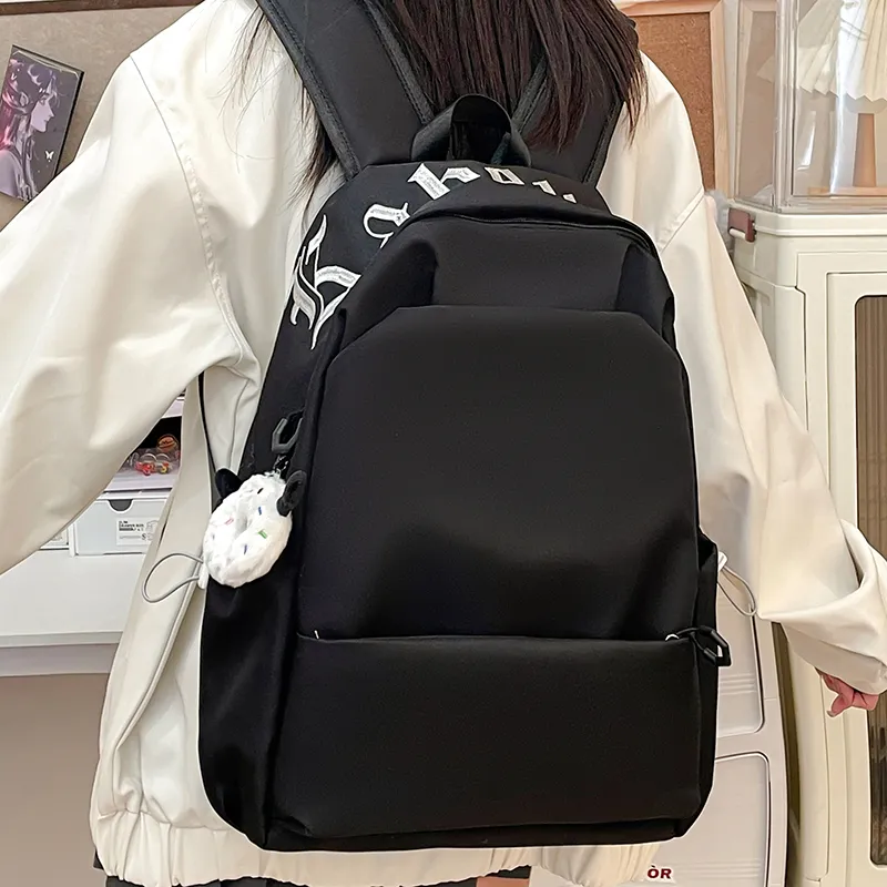 SURELAPTOP Nylon Backpack Regular Unisex Multicolor-8