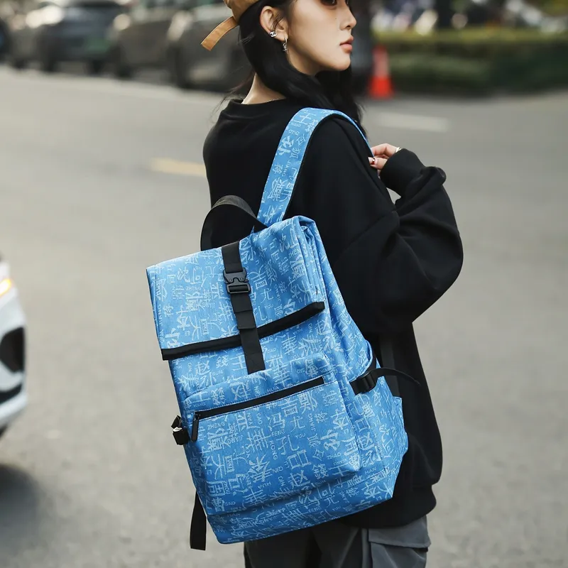 SURELAPTOP Fabric Backpack Unisex Multicolor-10