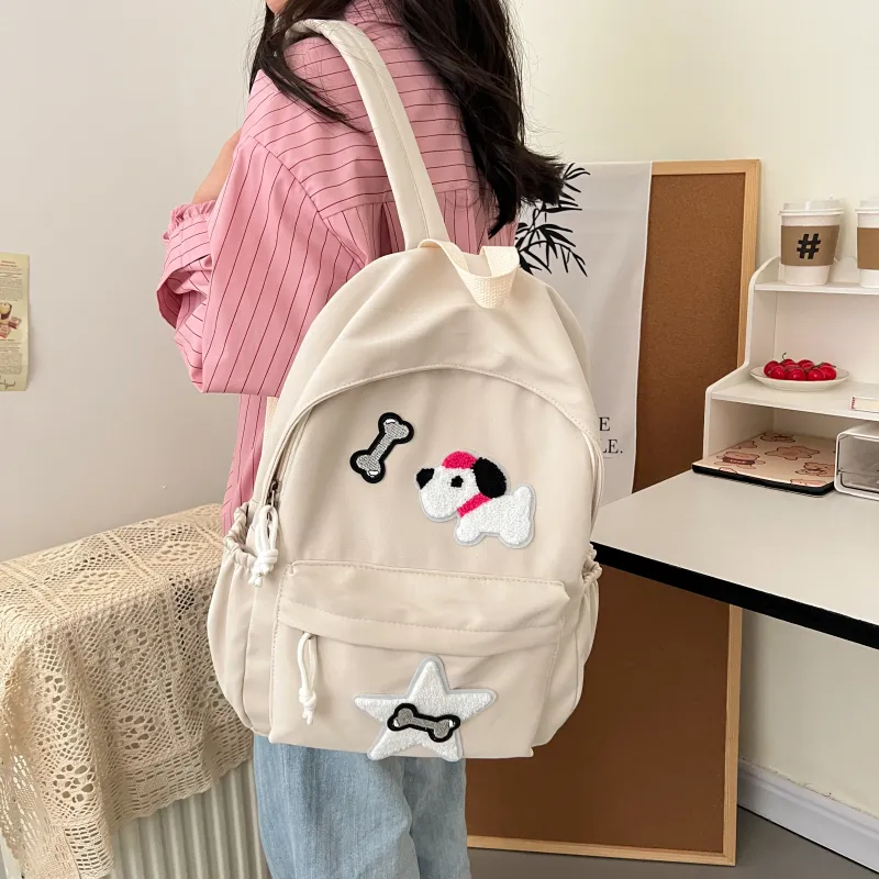 SURELAPTOP Canvas Bag Backpack Regular Unisex Multicolor-2