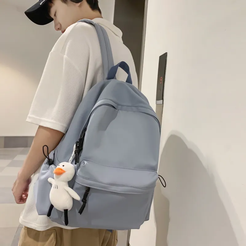 SURELAPTOP Nylon Backpack Unisex Multicolor-11