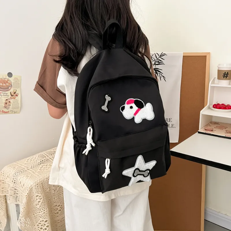 SURELAPTOP Canvas Bag Backpack Regular Unisex Multicolor-11