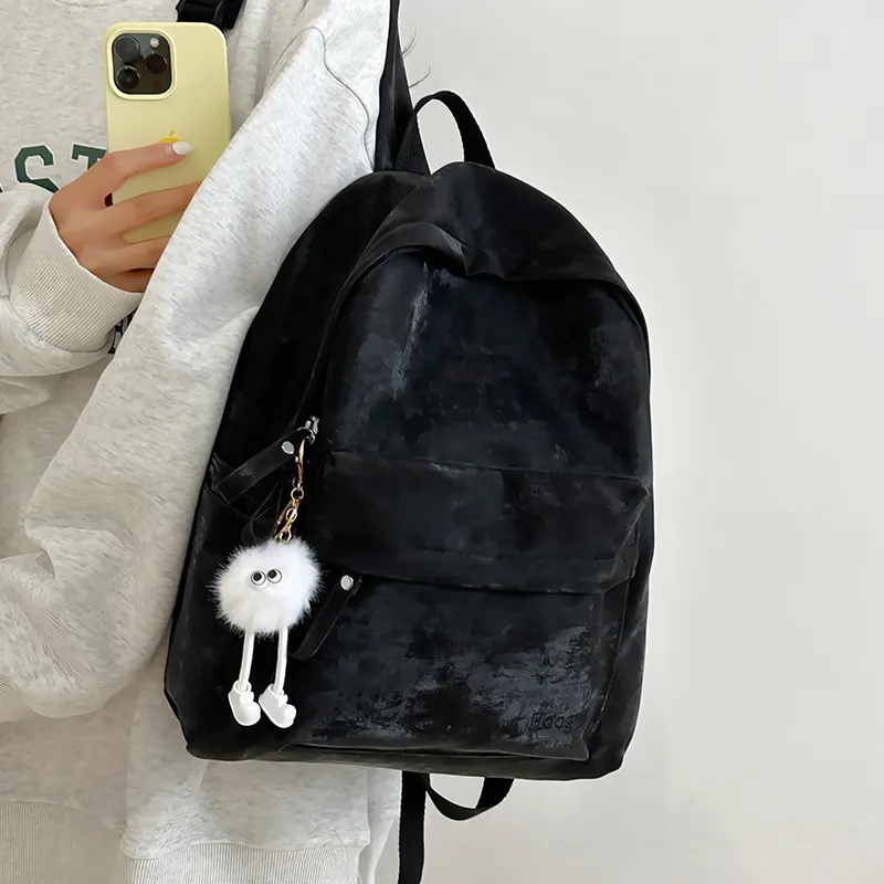 SURELAPTOP PU Backpack Unisex Multicolor-16