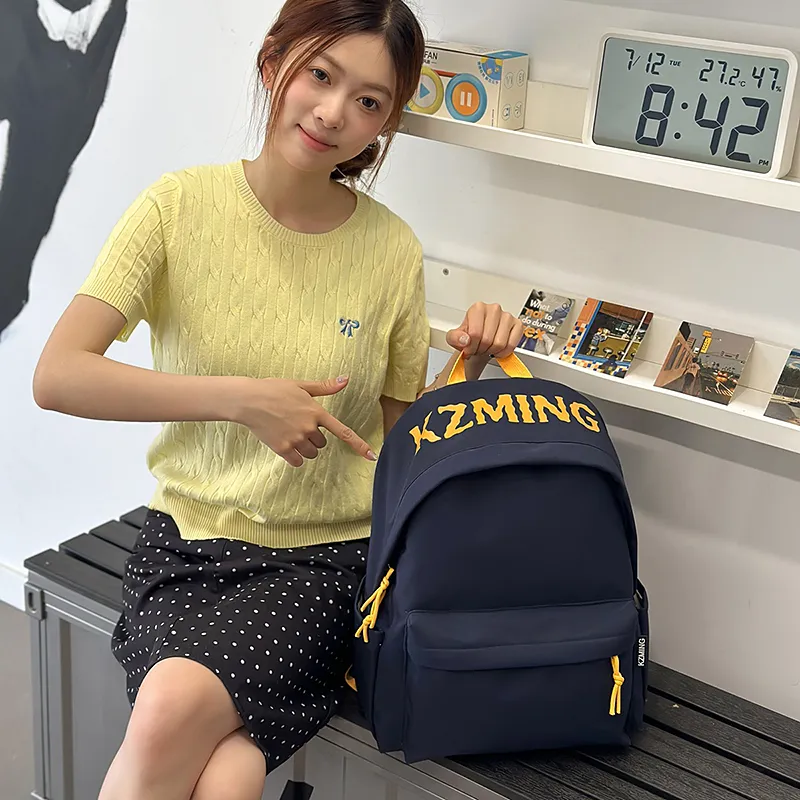 SURELAPTOP Nylon Backpack Unisex Multicolor-14