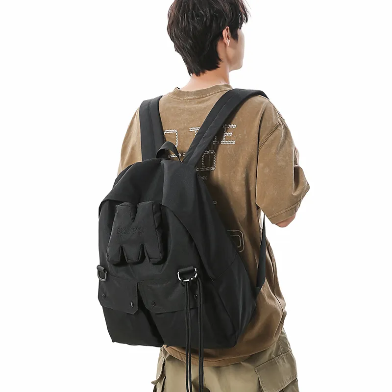 SURELAPTOP Nylon Backpack Unisex Multicolor-8