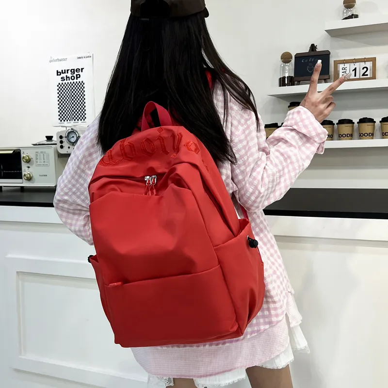 SURELAPTOP Fabric Short Trip Travel Backpack Unisex Multicolor-12