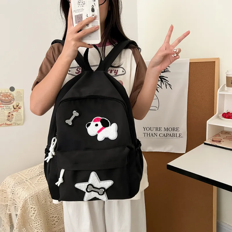 SURELAPTOP Canvas Bag Backpack Regular Unisex Multicolor-9