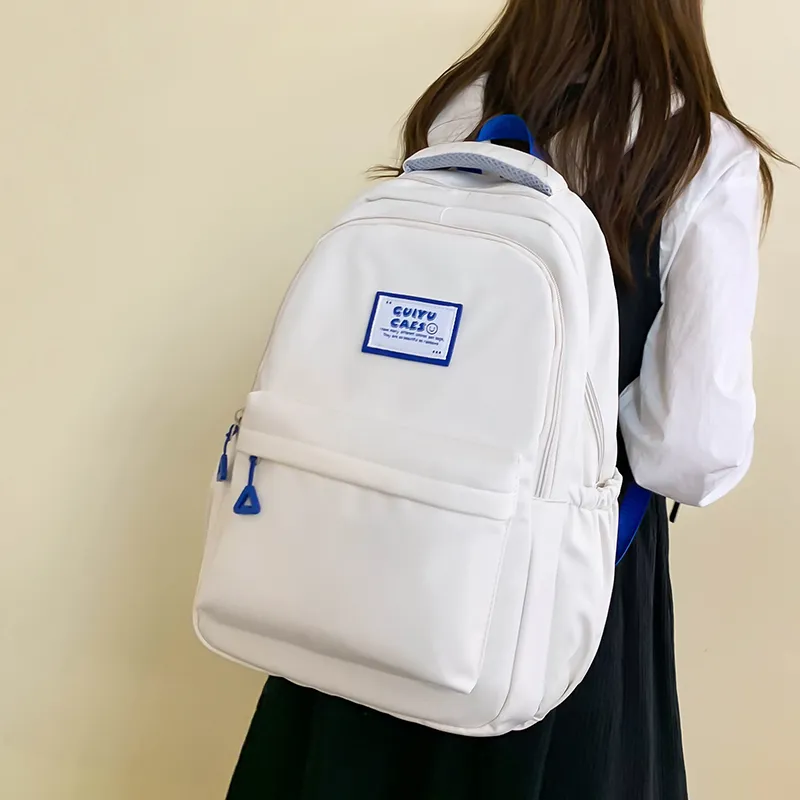 SURELAPTOP Nylon Backpack Unisex Multicolor-2