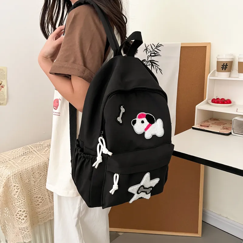 SURELAPTOP Canvas Bag Backpack Regular Unisex Multicolor-7