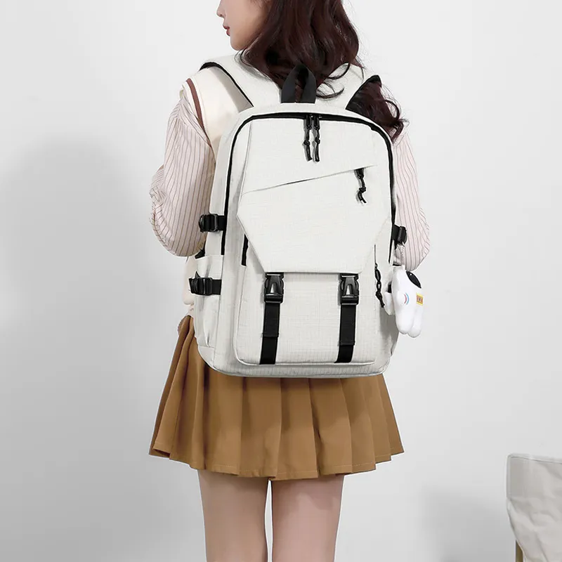 SURELAPTOP Polyester Laptop Bag Backpack Unisex Multicolor-31