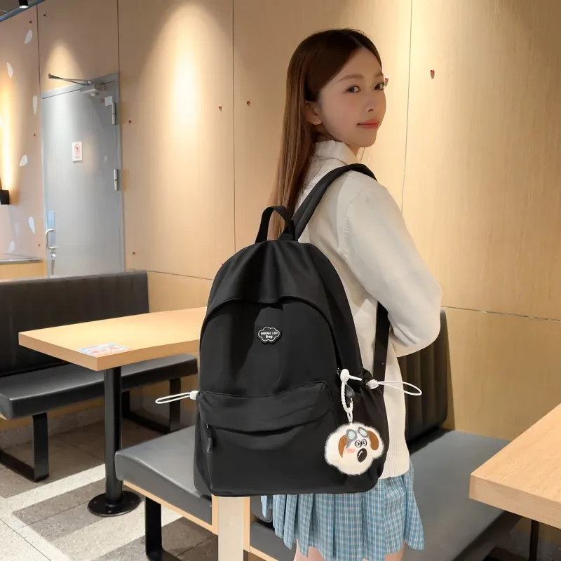SURELAPTOP Nylon Backpack Unisex Multicolor-1