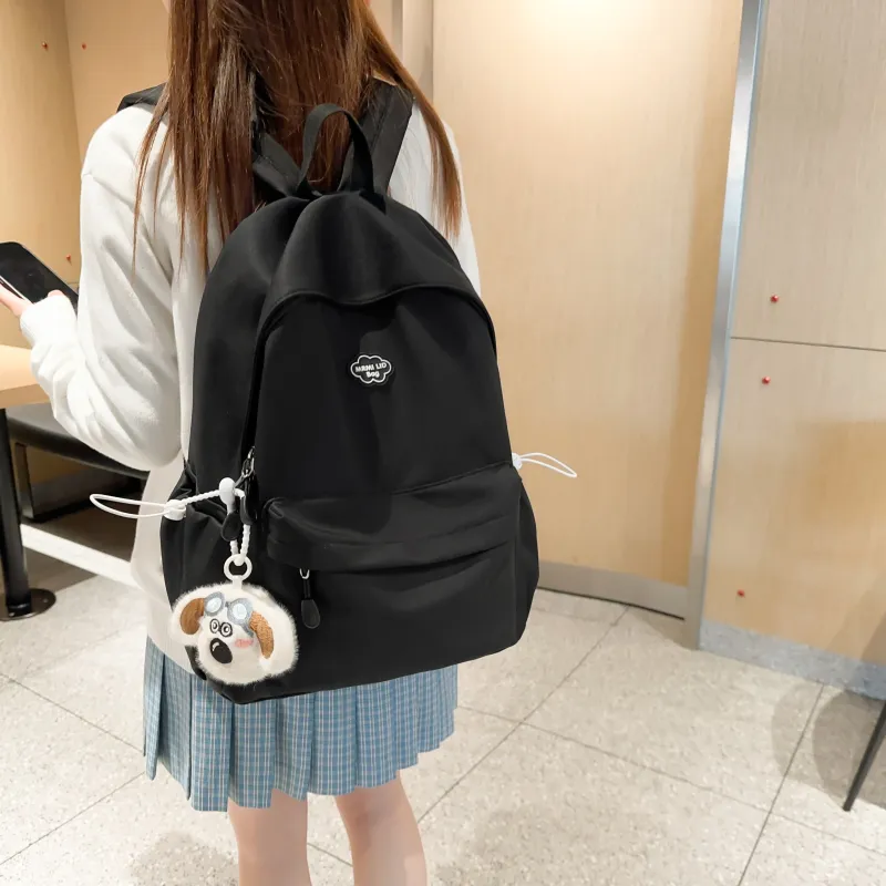 SURELAPTOP Nylon Backpack Unisex Multicolor-3