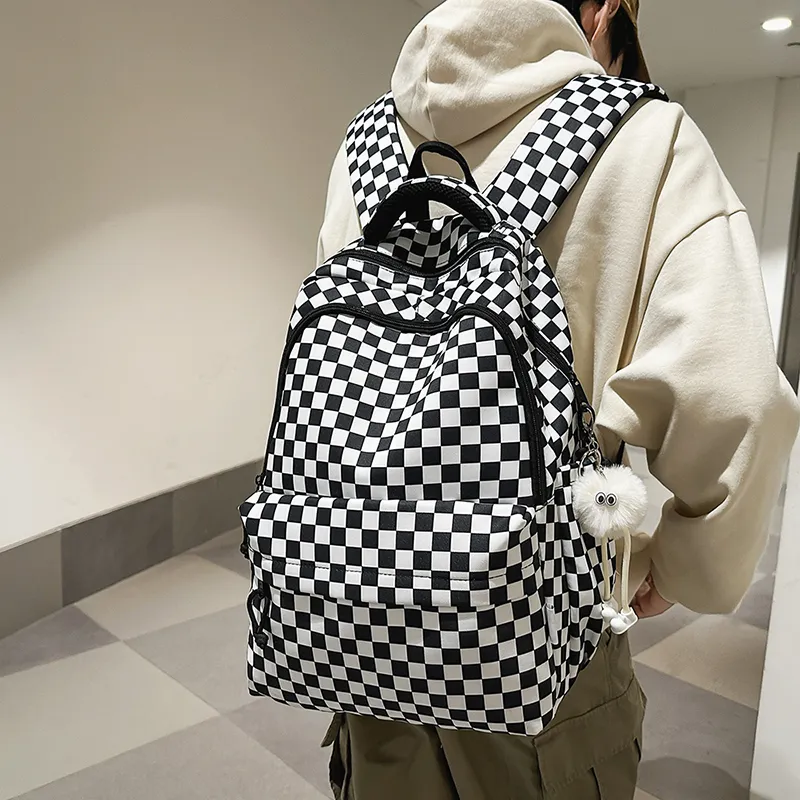 SURELAPTOP Nylon Backpack Unisex Multicolor-7