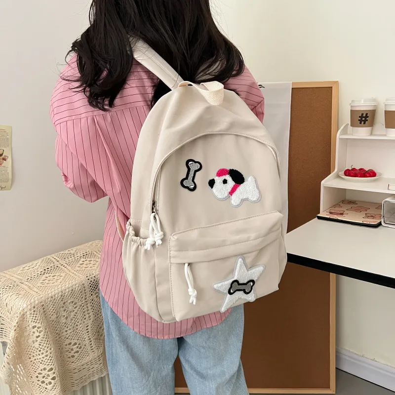 SURELAPTOP Canvas Bag Backpack Regular Unisex Multicolor-1