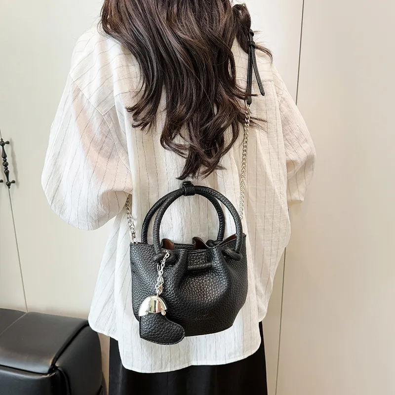 SURELAPTOP PU One Shoulder Handbag Women's Multicolor-8