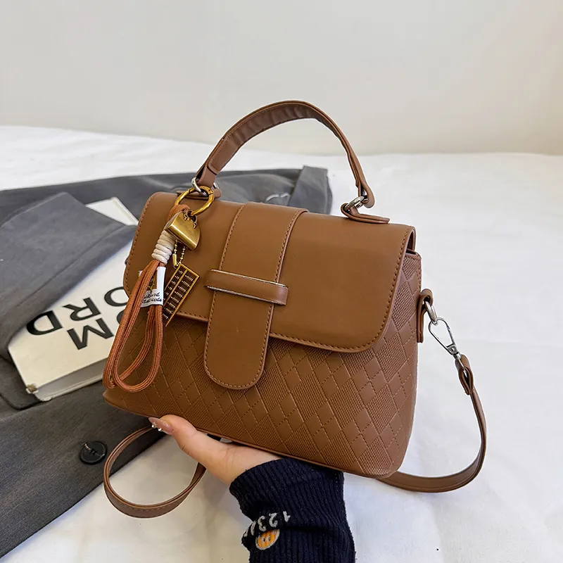 SURELAPTOP PU Crossbody Bags Handbags Women's Multicolor-16