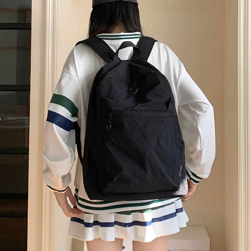 SURELAPTOP Nylon Backpack Unisex Multicolor-4