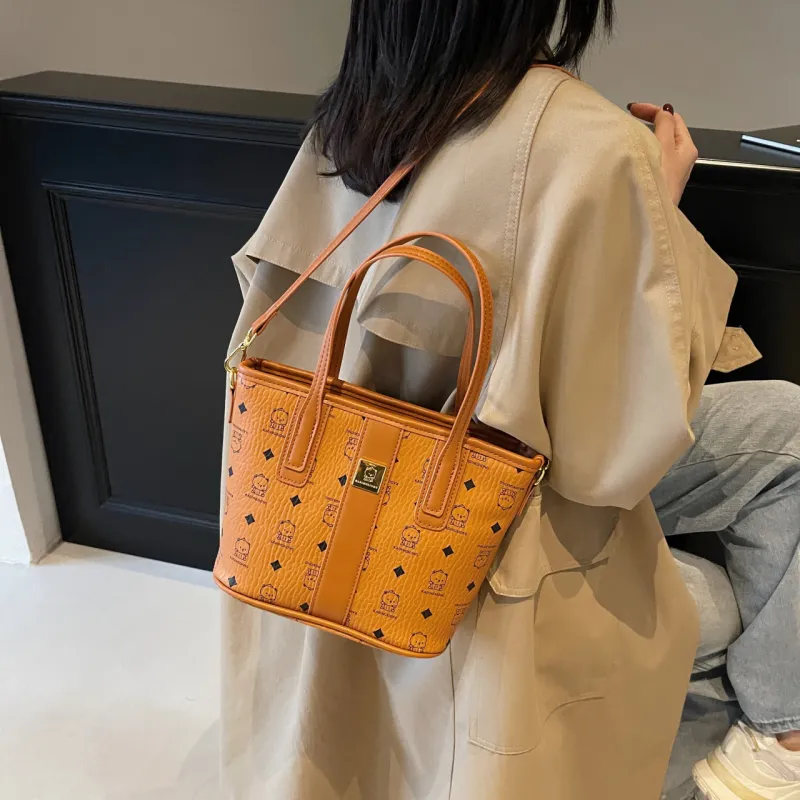 SURELAPTOP PU Tote Bag Shopping Bag Shoulder Bags Women's Multicolor-16