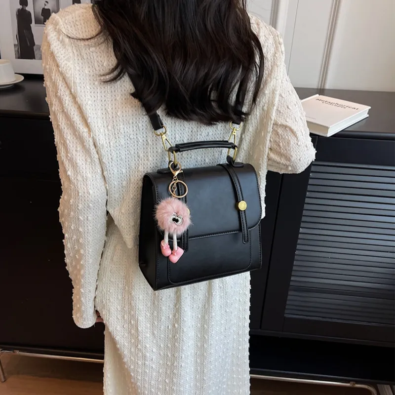 SURELAPTOP Leather PU Backpack Handbag Medium Size Women's Multicolor-11