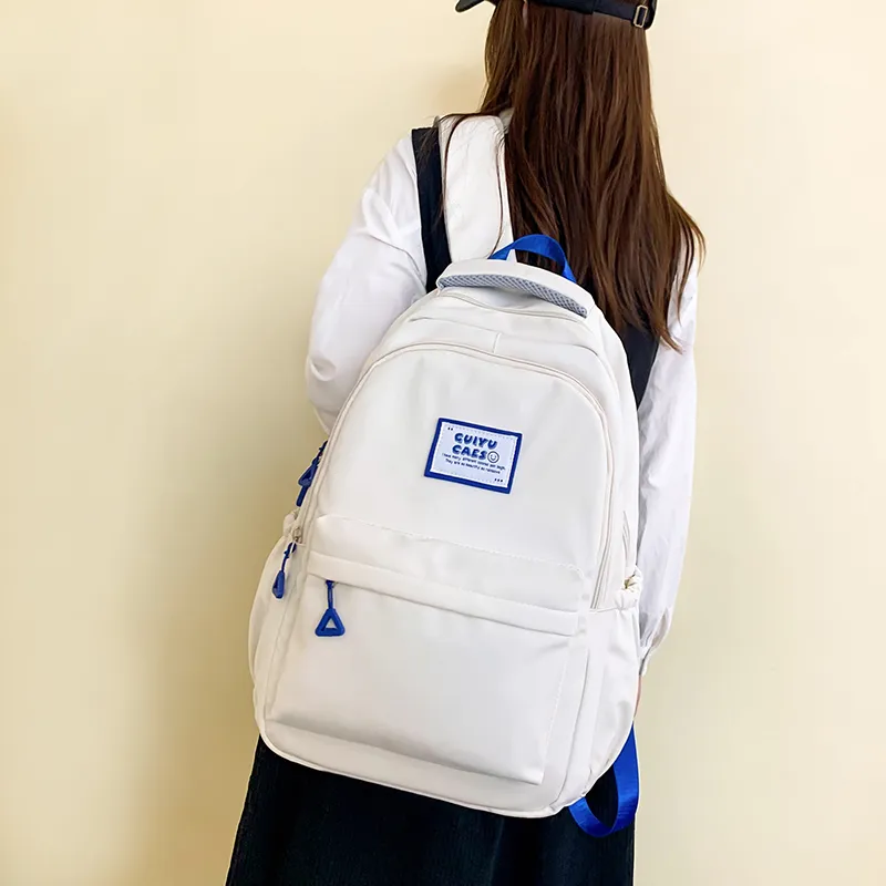 SURELAPTOP Nylon Backpack Unisex Multicolor-4
